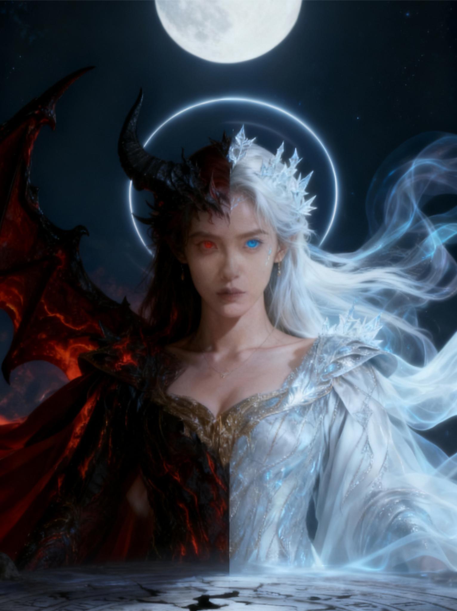 月光下复活的她