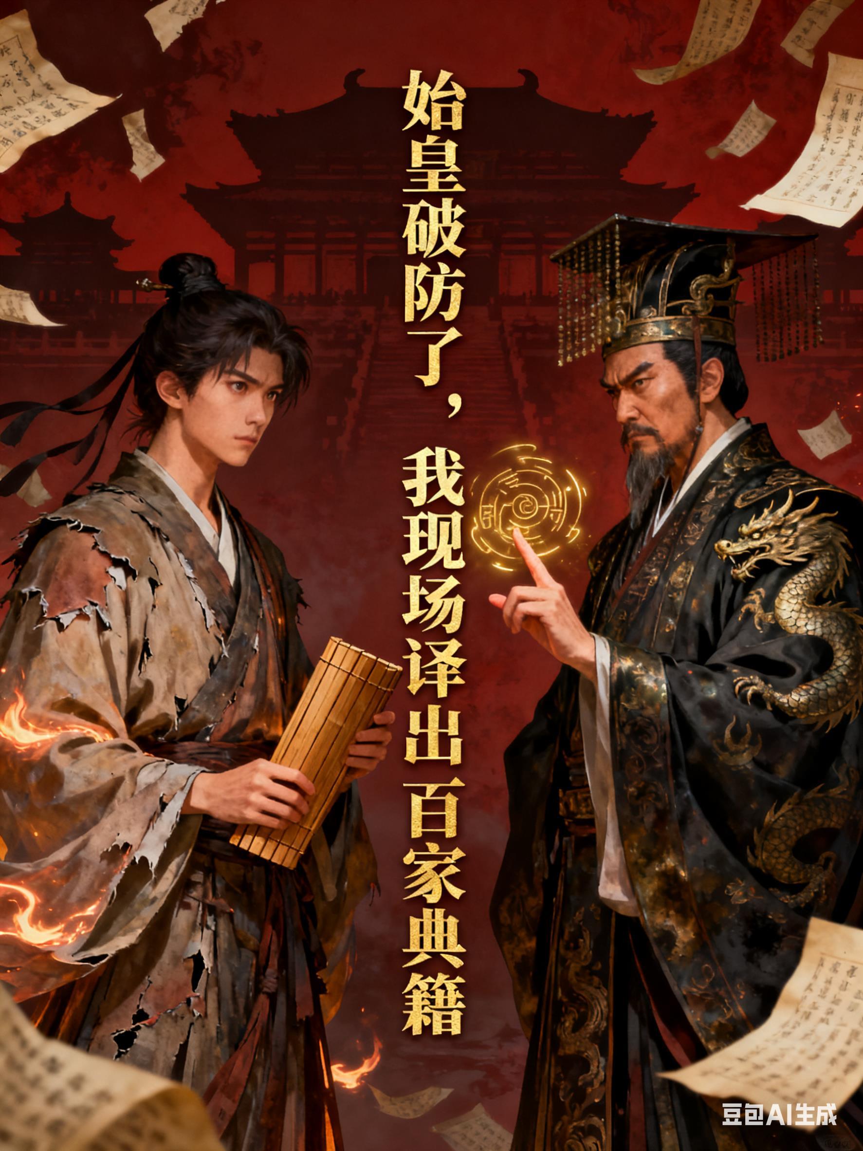 始皇破防了，我现场译出百家典籍